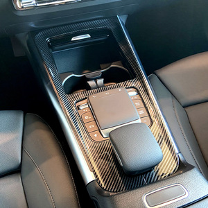 Cardimanson Center Console Panel For Mercedes-Benz B-Class GLA GLB 2020 ABS Polished Finish Interior Trim - Product Image 2