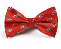 Großhandel hochwertige Weihnachten Weihnachten Polyester Fliege für Männer