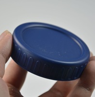 70mm 86mm bouchons en plastique bouteille tasse couvercle avec joint silicone mousse doublure bouteille de stockage Mason verre pot couvercle