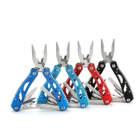 Outil multifonction de poche avec couteau pliant 14-en-1, gadgets pour hommes, petit ami, papa, mari, femmes, cadeau cool pour le camping et la survie