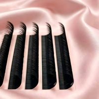 Faux cils en bande dense à rangs serrés, effet volume en vison synthétique, pour la vente au détail en cosmétiques, emballage personnalisé en gros
