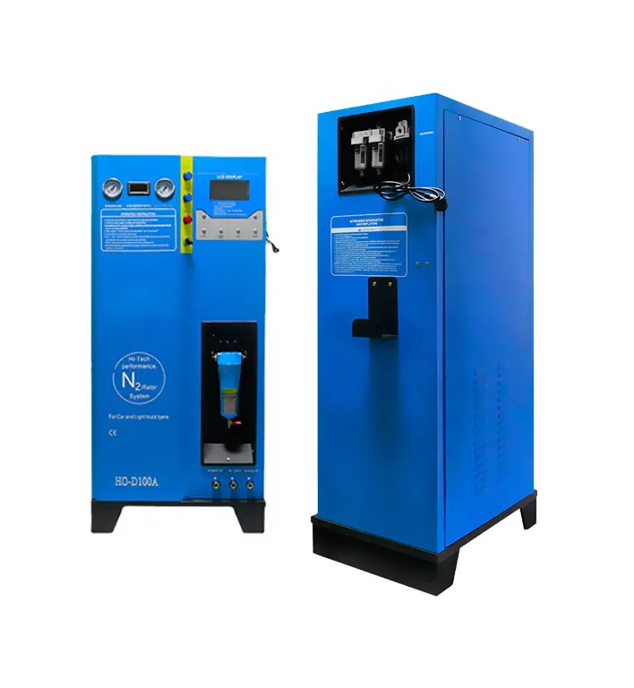 Car Tyre N2 Gas Nitrogen Generator For Car Repair Shop Use Ntrigen Gas Making Gas Generation Equipment