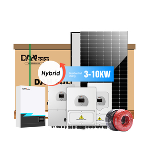 Sistema de Energía Solar Híbrido DAH de 10kW 20KW 30KW con Unidad ESS de 40kWh y 10000 Ciclos, Garantía de 30 Años, IP65, para Energía de Respaldo Doméstica - Product Image 1