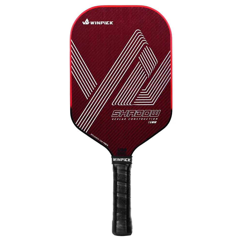 Guaranteed Quality Proper Price Edgeless Pickleball Paddle Kevlar 10mm Thermoformed Carbon Pickleball Paddle