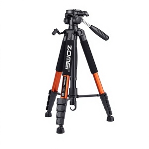 Nouveau trépied Zomei Q 188 robuste de 188 cm pour appareil photo, accessoires de photographie pour téléphone avec support de téléphone, caméra vidéo, appareil photo reflex numérique - Product Image 4