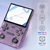 Console de jeu vidéo portable Hot K36, écran 3,5 pouces, carte TF 64 Go, lecteur de jeux rétro classique, joystick de jeu pour cadeaux de Noël, jouets pour enfants
