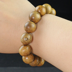 Chicken Wing Wood <b>Bracelet</b> 15mm Wooden Single Loop Unisex Cultural Ornament Gift - Product Image 4