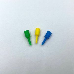 맞춤형 단면 원뿔형 19mm 길이 0.9mm 실리콘 광섬유 부품 부트 (SC 광섬유 커넥터용) - Product Image 3