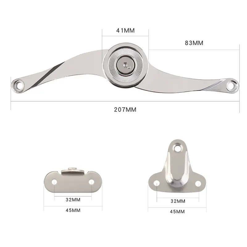 Support de porte à rabat pour meuble Support de porte pour armoire de cuisine Support de levage de porte à rabat pour meuble