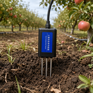 Sensor de Humedad del Suelo Confiable, Sensor EC Multch de Doble Electrodo, Bajo Consumo de Energía de 150mW, RS485 - Product Image 1