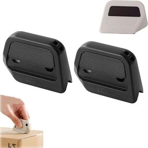 Cortador de Cajas de Cerámica Mini Personalizado, Abrecartones con Cuchilla de Seguridad de Rebote Automático, Fuerte Adsorción Magnética para Refrigerador - Product Image 1