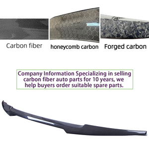 สปอยเลอร์หลังคาร์บอนไฟเบอร์ทรง M4 สำหรับ A5 S5 RS5 B9 4 ประตู Sportback ปี 2016-2025 - Product Image 4