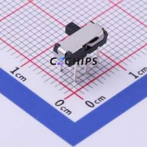 SK-3245D-02-L1 Slide Switch Through hole Component (THT) Switch Single Pole Double Throw Rectangle Pin Header PC Pin 9mm - Product Image 2