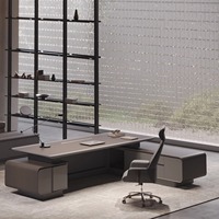 Bureau de direction moderne en bois de luxe, mobilier de bureau, chaise de bureau confortable, modulaire et extensible, pour la maison, les hôtels, les écoles, les hôpitaux