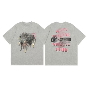 เสื้อยืดผู้ชาย ผ้าฝ้าย 100% ลายตัวอักษร สไตล์ลำลอง ระบายอากาศได้ดี แขนสั้น สตรีทแวร์ ฮาราจูกุ ฮิปฮอป - Product Image 3