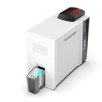 Imprimante de cartes d'identité à transfert thermique Evolis Agilia 600 dpi certifiée, simple ou double face, machine à plastique PVC, impression de ruban couleur