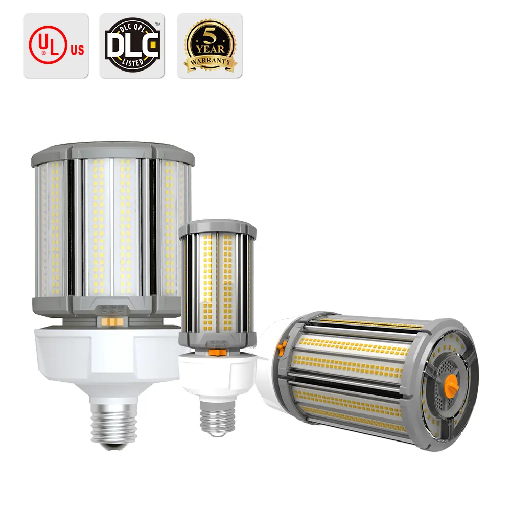 DLC ETL IP65 Waterproof Energy Saving 30W-250W HID Replacement E27 E39 E40 Led Corn Lamp Light
