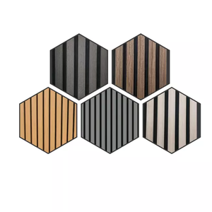 Panneaux acoustiques isolants en <span class=keywords><strong>bois</strong></span> Akupanel de design moderne pour murs et plafonds, 300x300, utilisation hôtelière, absorption <span class=keywords><strong>acoustique</strong></span> hautement efficace - Product Image 6