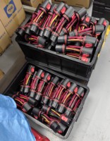 Voir les détails Nouvel adaptateur standard américain pour Tesla J1772 chargeur tête de charge EV Base adaptateur écran