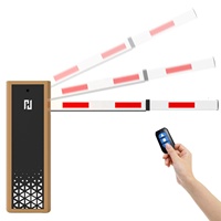 Barrera de Control Remoto Inalámbrica LoRa Zigbee con Código/Tarjeta/Llave, Alimentada por Energía Solar para Parques Públicos, Áreas Escénicas y Gestión de Estacionamientos