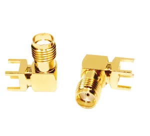Electronic components SMA-KWE14.5 Outer screw inner hole RF coaxial connector SMA antenna base PCB socket