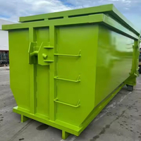 Conteneurs à benne basculante de haute qualité pour la manutention des matériaux, avec logo d'entreprise, peinture colorée par pulvérisation, prix d'usine, vente en gros