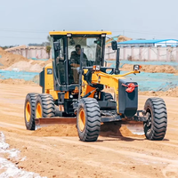 Niveleuse routière fiable PY130H pour le nivellement et le compactage intensifs des routes
