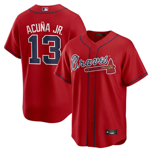 Maillot de baseball Toronto 2026 pour homme, manches courtes, grande taille, 100 % polyester, logos brodés, bleu clair - Product Image 1