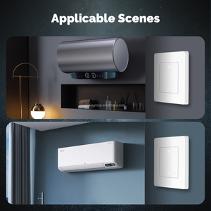 Interruptor Inteligente para Calefacción y Aire Acondicionado MOES Tuya 20A ZigBee, Monitor de Alta Carga Eléctrica, Control Remoto por Aplicación, Compatible con Alexa y <span class=keywords><strong>Google</strong></span> - Product Image 6