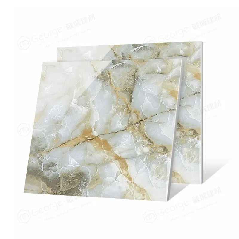 3D ink-jet high quality marble design glazed porcelain tile