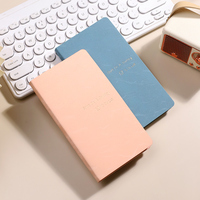 Benutzer definiertes Stich protokoll A4 A5 A6 A7 PU-Leder Softcover Leere Seiten Schüler übungs programm Notizbuch