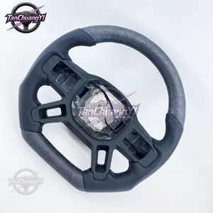 Volante de Fibra de Carbono Negro para Automóvil, Envío Rápido de Fábrica, para Land Rover Range Sport <span class=keywords><strong>sv</strong></span> Discovery 3 - Product Image 6