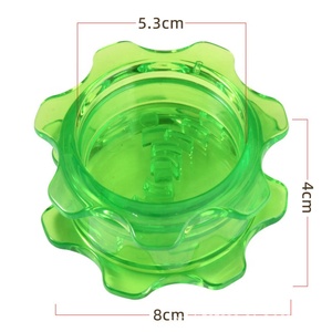 Manual <b>Garlic</b> Press Plastic Herb Crusher Ginger Mincer Aromatic <b>Slicer</b> Compact Kitchen Tool - Product Image 6