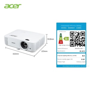 <span class=keywords><strong>Projecteur</strong></span> portable <span class=keywords><strong>Acer</strong></span> HE15 H6830BD E8600 E355DK P1557Ki AF620A MU629K 4200 lumens 1080P DLP avec haut-parleurs intégrés pour les entreprises - Product Image 5