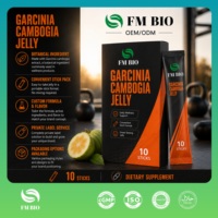 Gélifiés de Garcinia Cambogia HCA en gros, marque privée, en sachet individuel, complément alimentaire bien-être quotidien, usine OEM ODM
