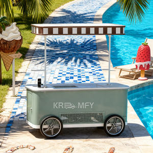 Chariot de vente ambulante de crème glacée BBQ 2025, camion chauffant pour aliments, remorque à hot-dogs, camion de vente de sucettes glacées en Europe à vendre - Product Image 6