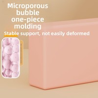 Bloque de Yoga SanFan Ecológico de EVA de Alta Densidad, Bloque de Espuma para Fitness, Danza y Estiramiento, Modelo F1B11 Fujian