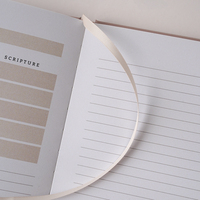 Carnets de notes A5 à couverture rigide et imprimée avec logo personnalisé pour journal d'affaires pour l'auto-croissance