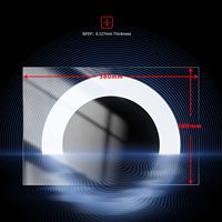 5PCS NFEP/PFA Film de libération Compatible avec Anycubic Photon M3 Max & ELEGOO Jupiter Résine Imprimantes 3D Accessoire