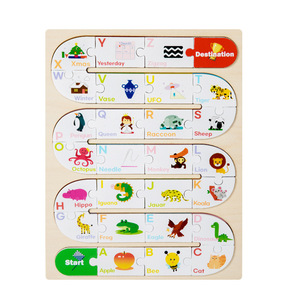 Juguetes Educativos de Rompecabezas de Animales, Vegetales, Frutas, Geografía y Banderas Nacionales para la Educación Temprana en Jardín de Infancia - Product Image 6