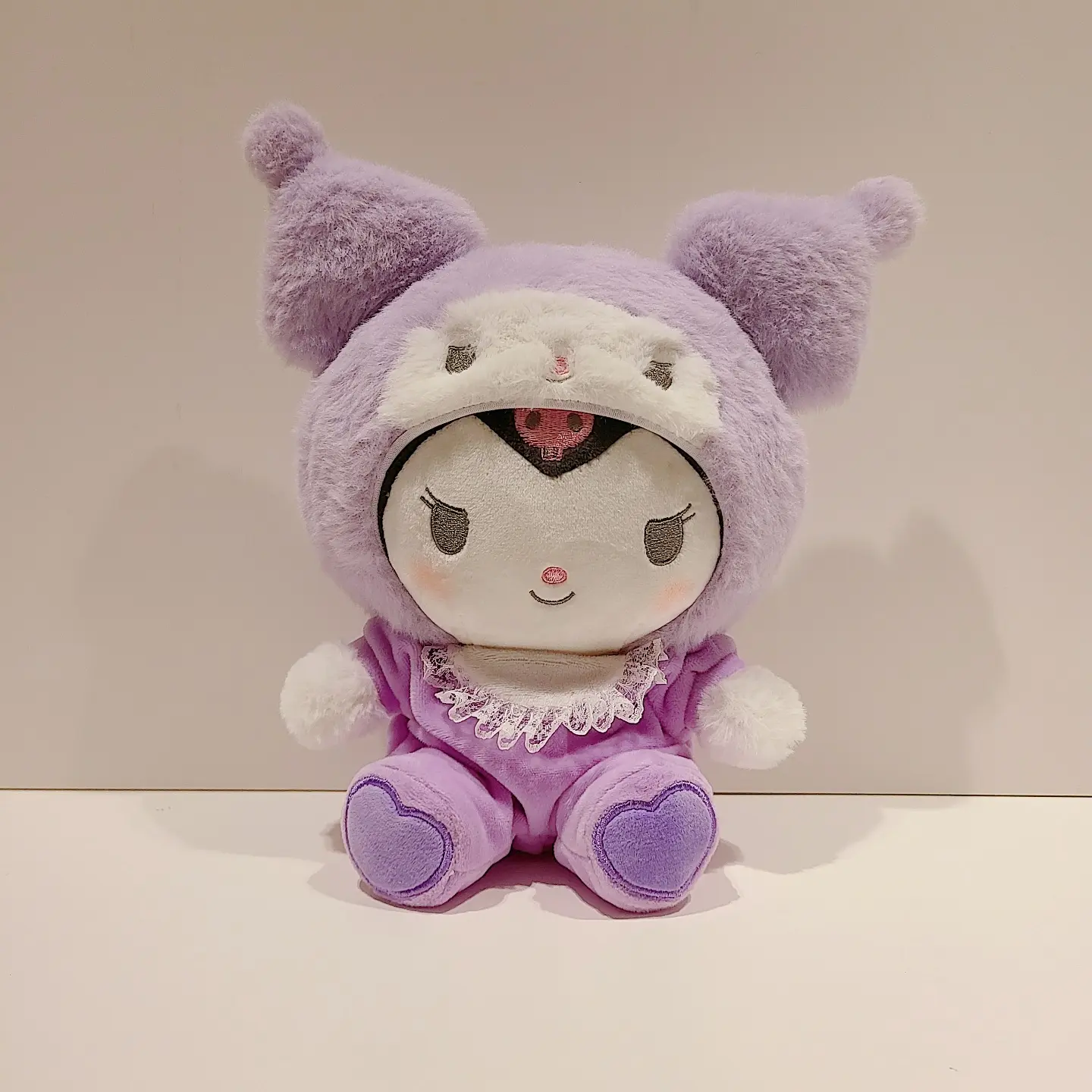 Yeni trend Kawaii köpek Kulomi Melodi KT pijama giyinmiş pençe makinesi kabarık kids 'peluş bebek