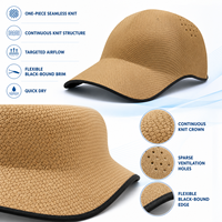 Gorra Deportiva Ultraligera, Plegable, Tejido Sin Costuras, Transpirable, de Secado Rápido, Lavable, Incrushable, con Recuperación de Forma, Perfil Bajo, OEM