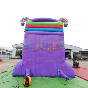 Tobogán acuático inflable, castillo inflable comercial Sugar Rush, combo de tobogán y castillo inflable. - Product Image 4