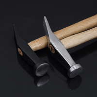 Hot Sale Wooden Handle Wood Martillo Round Head Ball Pein Leather Hammer