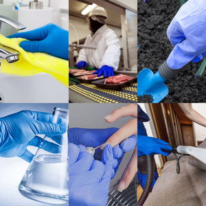 Gants jetables en nitrile noir texturé sans latex, 3 mil, sans poudre, sans silicone, personnalisables, pour le service alimentaire - Product Image 6