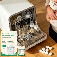 Tablet Deterjen Pencuci Botol Bayi CE Kompatibel dengan Mesin Cuci Botol, Cocok untuk Semua Merek Mesin Cuci Botol