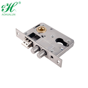 Im lặng locktongue Keyless chốt khóa cho phòng ngủ trong nhà cửa thép không gỉ cơ thể khóa nhà máy bán buôn - Product Image 4