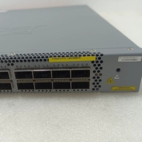 Switch Jaringan QFX5200-32C-AFO 32port 100G QSFP+/QSFP28 Bekas, Mendukung 10Gbe/25Gbe/40Gbe/50Gbe/100Gbe