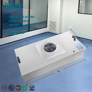 Filtro de Aire HEPA H13 14 Personalizado de 0.3 Micras y 99.99% de Eficiencia, 24 x 48, Portátil, con Marco de Aluminio o Galvanizado / Filtro HEPA para FFU - Product Image 1