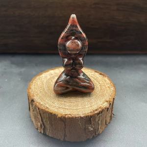 Figura de Diosa de Yoga Tallada en Cristal Curativo de 2 Pulgadas - Product Image 4